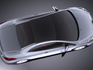 Peugeot 308 CC 2013 vray 3D Модель