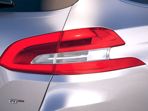 Peugeot 308 SW 2019 3D मॉडल
