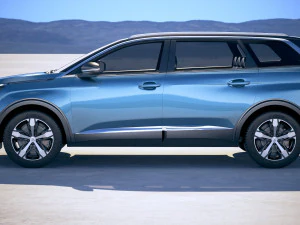 Peugeot 5008 2017 3D Model