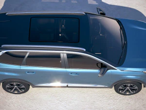 Peugeot 5008 2017 3D Model