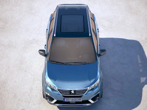 Peugeot 5008 2017 3D Model