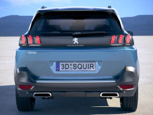Peugeot 5008 2017 3D Model
