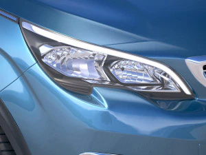 Peugeot 5008 2017 3D Model