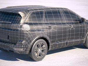 Peugeot 5008 2017 Model 3D