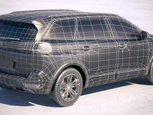 Peugeot 5008 2017 3D Model