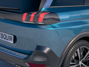 Peugeot 5008 2018 3D 모델