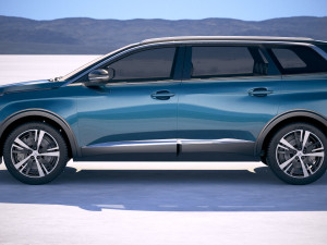 Peugeot 5008 2018 3D 모델