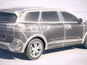 Peugeot 5008 2018 3D 모델