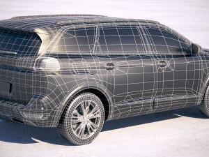 Peugeot 5008 2018 3D 모델