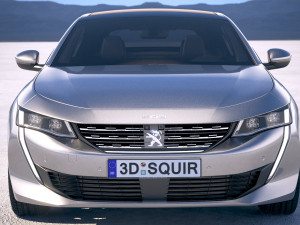 Peugeot 508 2019 3D Model