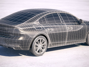 Peugeot 508 2019 3D Model