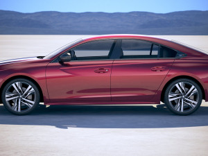 Peugeot 508 GT 2019 3D Model
