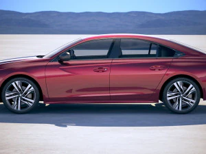 Peugeot 508 GT 2019 3D Model
