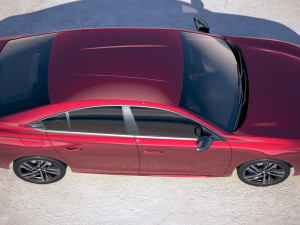 Peugeot 508 GT 2019 3D Model