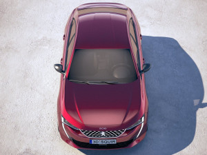 Peugeot 508 GT 2019 3D Model