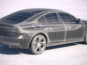 Peugeot 508 GT 2019 3D Model