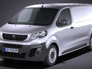 Peugeot Expert 2017 Modello 3D