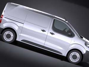 Peugeot Expert 2017 3D Model