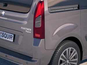Peugeot Partner 2016 3D Model