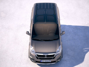 Peugeot Partner 2016 3D 모델