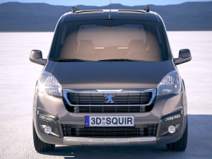 Peugeot Partner 2016 3D 모델