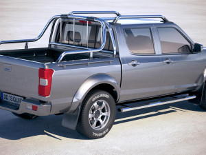 Peugeot Pickup 2018 Modelo 3D