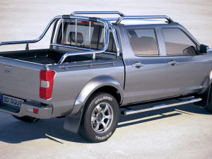 Peugeot Pickup 2018 3D Model