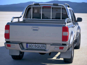 Peugeot Pickup 2018 3D Model