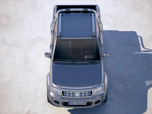 Peugeot Pickup 2018 3D Model