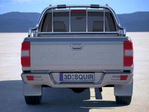 Peugeot Pickup 2018 3D Model