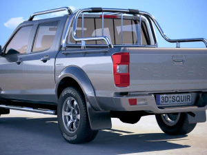 Peugeot Pickup 2018 3D Model