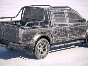 Peugeot Pickup 2018 Modelo 3D