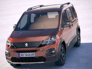 Peugeot Rifter 2016-2018 Modelo 3D