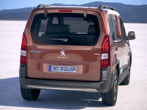 Peugeot Rifter 2016-2018 Modelo 3D