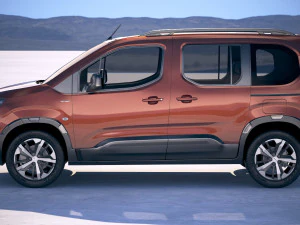 Peugeot Rifter 2016-2018 Modelo 3D