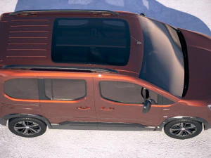 Peugeot Rifter 2016-2018 Modelo 3D