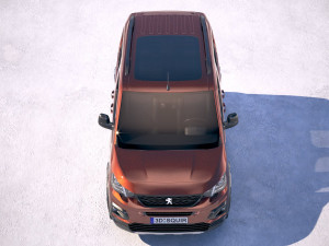 Peugeot Rifter 2016-2018 Modèle 3D