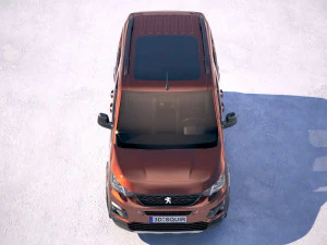 Peugeot Rifter 2016-2018 Modelo 3D