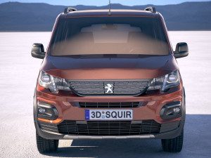 Peugeot Rifter 2016-2018 Modèle 3D