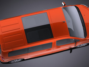 Peugeot Traveller 2017 Modelo 3D