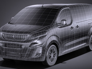 Peugeot Traveller 2017 Modelo 3D