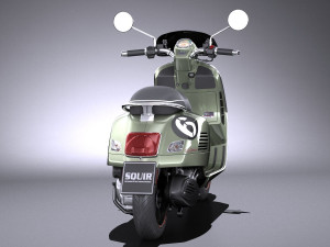 Piaggio Vespa SEI Giorni 2018 Modello 3D
