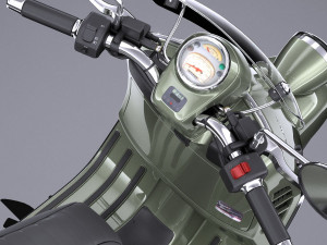 Piaggio Vespa SEI Giorni 2018 Modello 3D