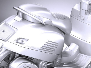 Piaggio Vespa SEI Giorni 2018 Modello 3D