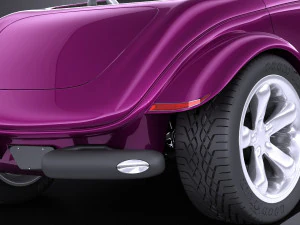 Plymouth Prowler Concept 1993 vray 3D Model