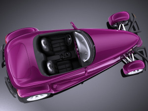 Plymouth Prowler Concept 1993 vray Modello 3D
