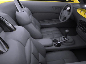 Plymouth Prowler Estoque 1997-2002 vray Modelo 3D