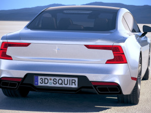 Polestar 1 2020 3D Model