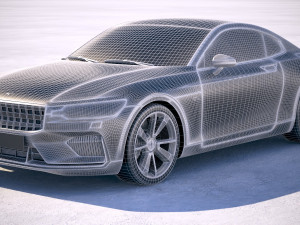 Polestar 1 2020 3D Model