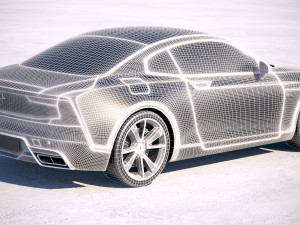 Polestar 1 2020 3D Model